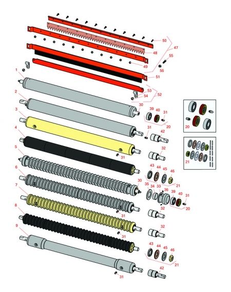 Replaces E-PLEX ,E-PLEX II  G-PLEX III , Greensking V & VI Front Roller