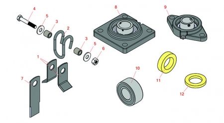 Jacobson Flail Mower parts