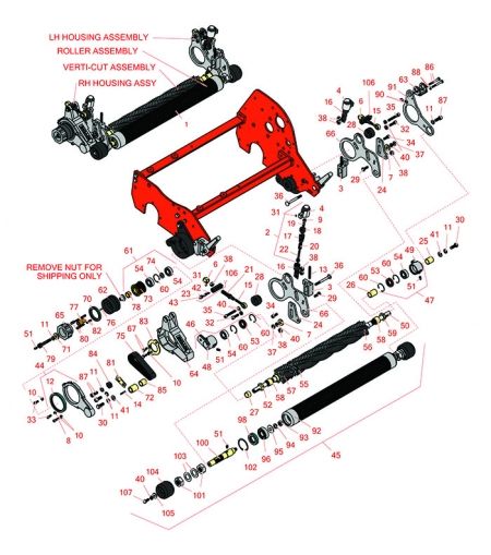 Replaces Jacobsen 422, 518, 522 & 526 Groomers 