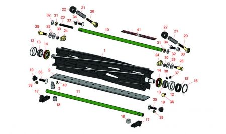  2500E Hybrid Greens Mower Serial No 030001 & UP