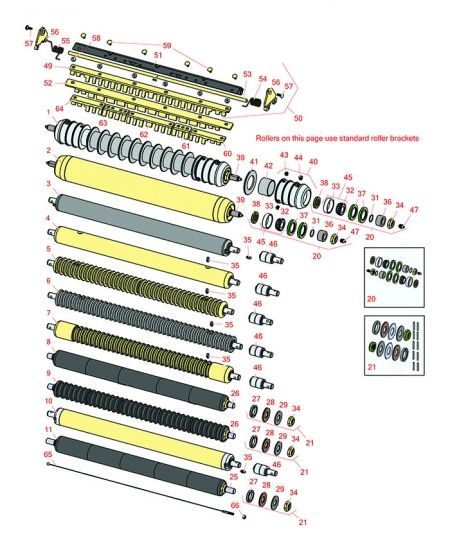 Serial 030001 & up ROLLERS 