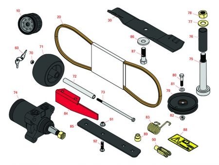 Walk-Behind Mower with 91cm Deck - Models 30031, 30032, 30070, 30071