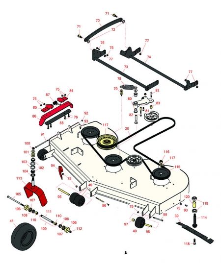 60" Deck-Model 74145 Zero Turn Mower 