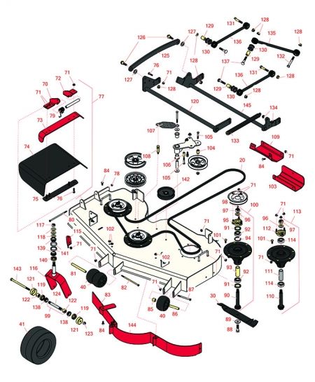 48" Deck-Model 74952 Zero Turn Mower 