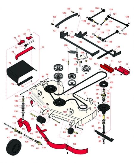 52" Deck-Model 74953 Zero Turn Mower 