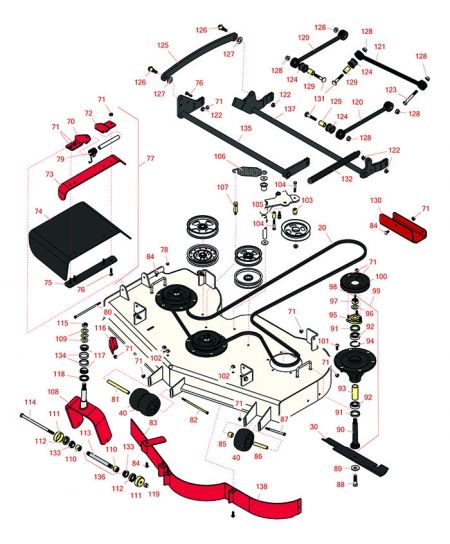 52" Deck-Model 74994 Zero Turn Mower 