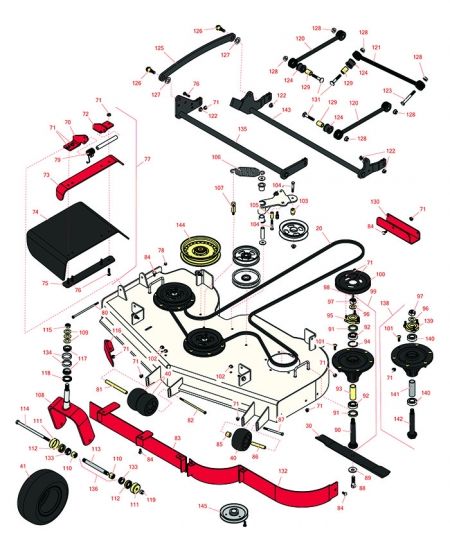 60" Deck-Model 74950 Zero Turn Mower 