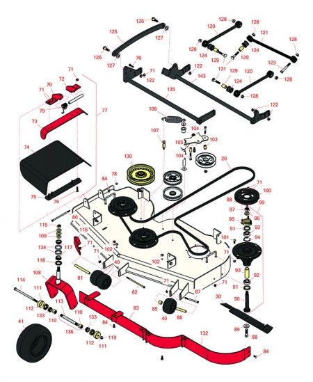 60" Deck-Model 74954 Zero Turn Mower 