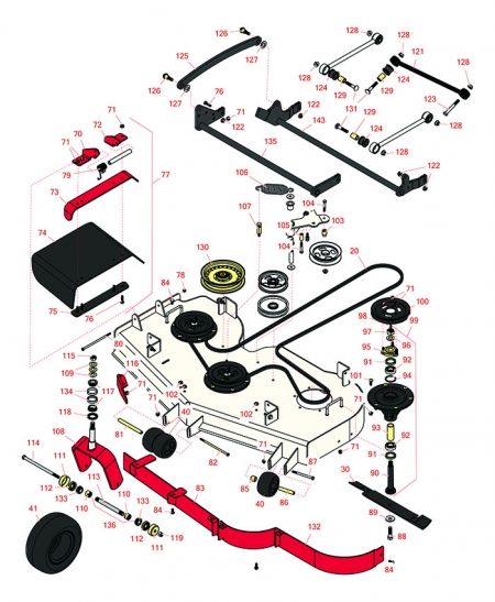 60" Deck-Model 74956 Zero Turn Mower 