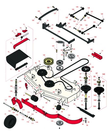 60" Deck -Model 74958 Zero Turn Mower 