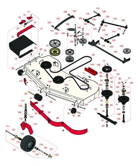 72" Deck -Model 74959 Zero Turn Mower