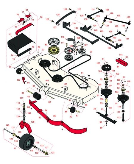 60" Deck -Model 74915 Zero Turn Mower 