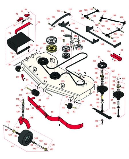 60" Deck -Model 74930  Zero Turn Mower 