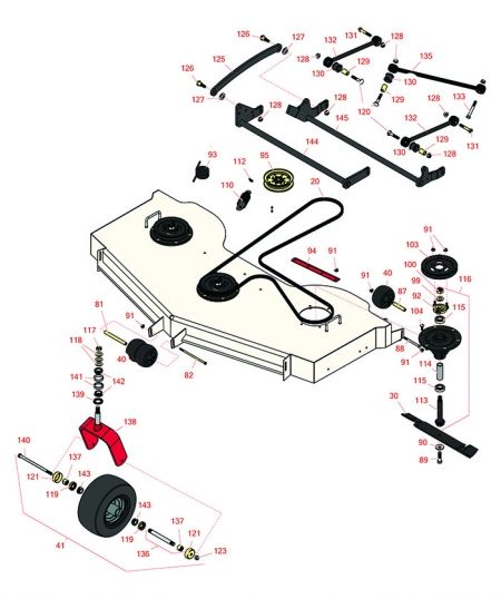 60" Deck -Model 74943 Zero Turn Mower 