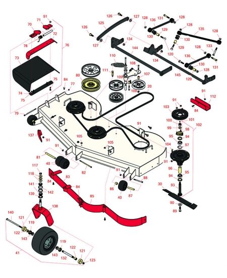 60" Deck-Model 74991 Zero Turn Mower 