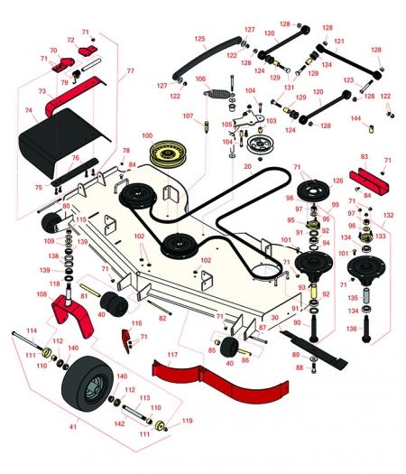 60in Deck - Model 74960 Zero Turn Mower