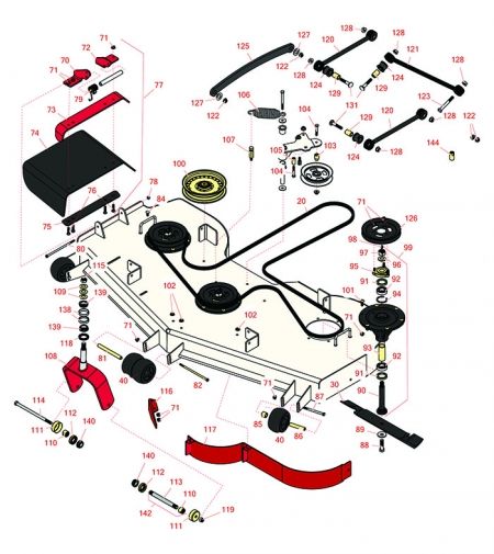 60in Deck - Model 74975 Zero Turn Mower