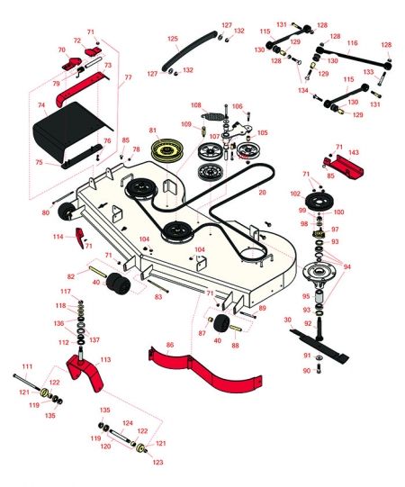 72in Deck - Model 74938 Zero Turn Mower