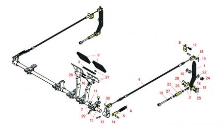 Replaces Toro 4000D/4010D Brakes