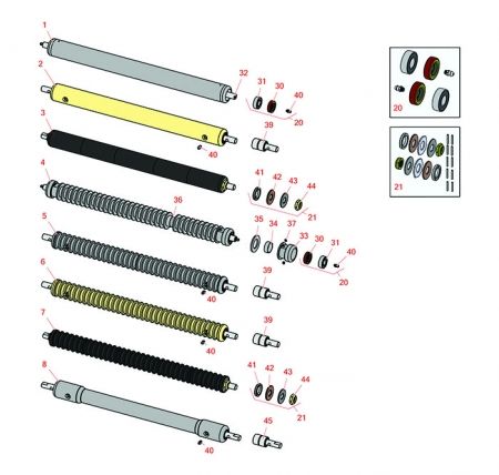 PGM22 Rollers (Non Groomer)