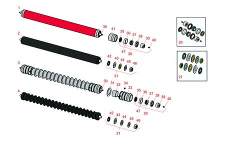 Replaces Tor 216 & 216D Rollers 