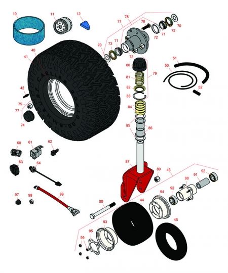 Pro Force Debris Blower Blower Parts