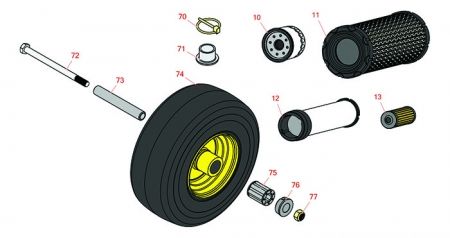 Replaces John Deere 1550 Rotary