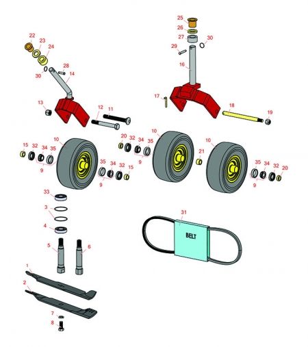 Lastec Articulator Parts Breakdown