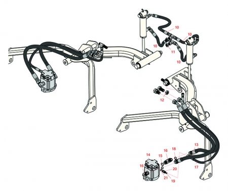 Rear Lift Arm Hydraulics