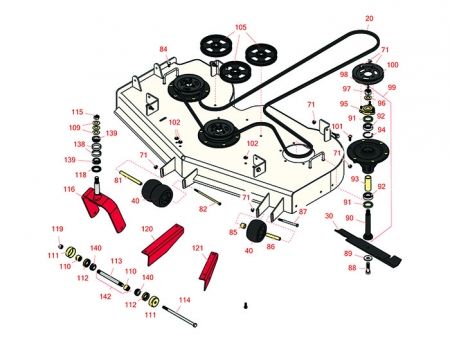 Model 74279TE Zero Turn 52" Deck 