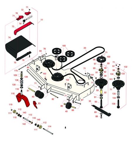 Model 74267 Zero Turn 60" Deck 