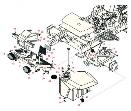 Groundsmaster 4300-D Front Frame