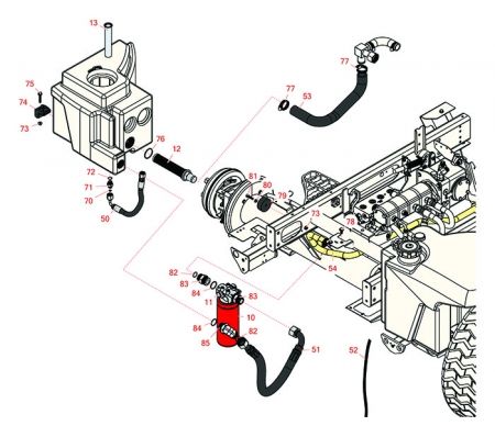  Groundsmaster 4300-D Hydraulic Tank