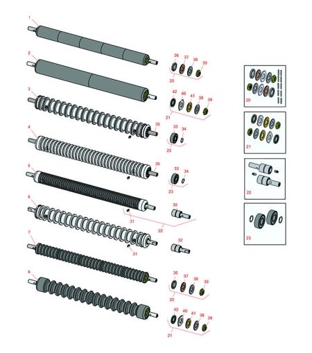 Models 04470 & 04471, 04480 & 04481 Units 4 Bolt 