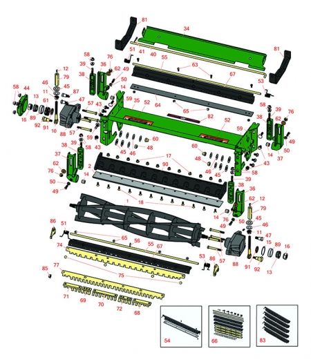 John Deere 2653, 2653A & 2653B Reel & Bedknife