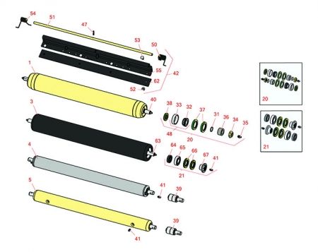 3235 & 3235A Rear Rollers 