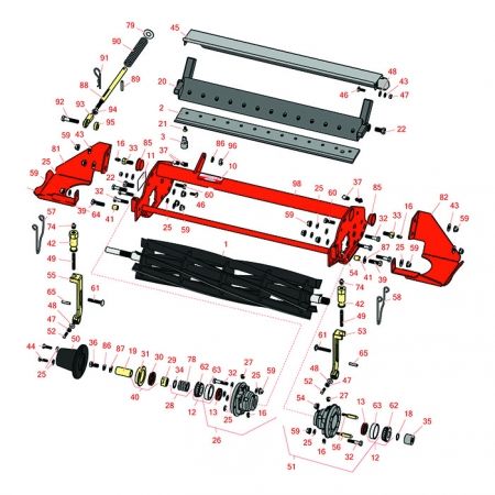 LF3400- LF3407 UNIT WITH 5" CUTTING CYLINDERS 