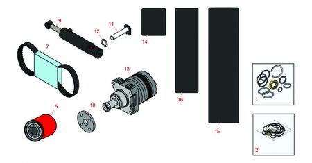 Greensmaster 3 Hydraulic Cylinders & Motors