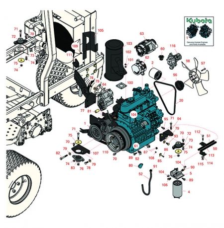 Model 03170 Engine parts 