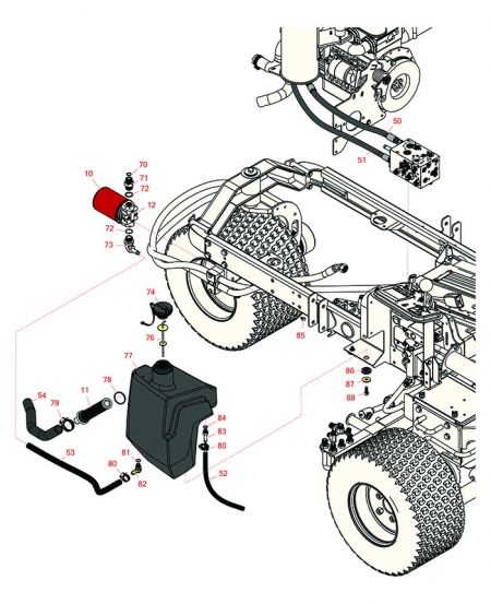 Model 03170 Hydraulic Tank 