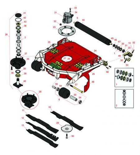 Groundsmaster 4300-D 22in Rotary Unit