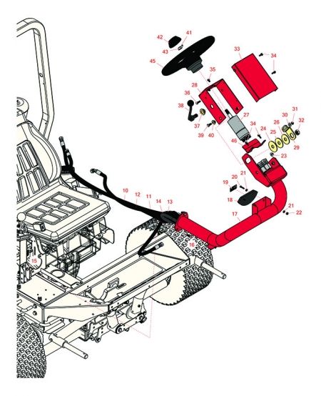 Steering Column 3500-D , 3505-D , 3505-G 