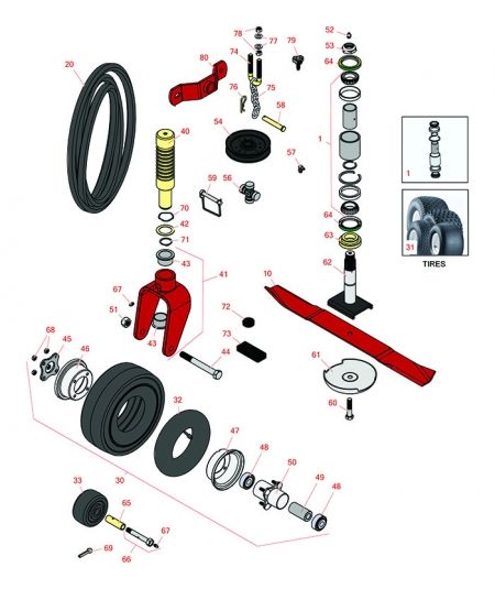 72in Rear Discharge Deck - Model 30355 Groundsmaster  3000-D 