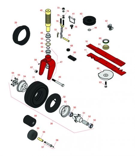 84in Deck - Model 30384 Groundsmaster 3000-D 