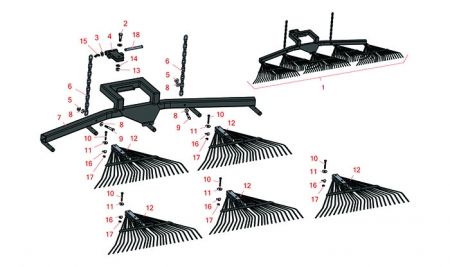 Spring Rake - Model 08813