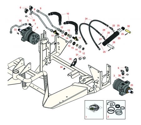 Toro Sand Pro 2020-3020 Hydraulic System