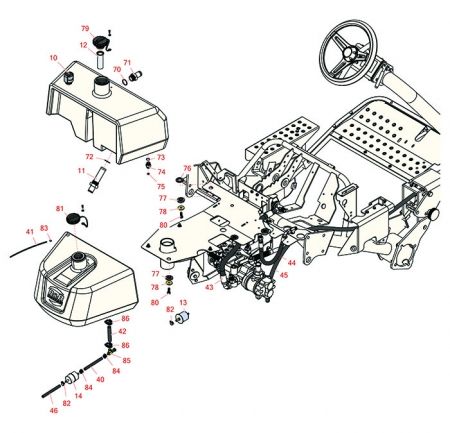 3150-Q Hydraulic & Fuel Tanks