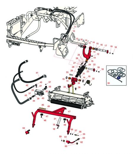 3150-Q Left Pull Frame