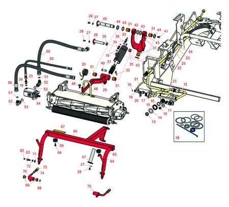 3150-Q Right Pull Frame