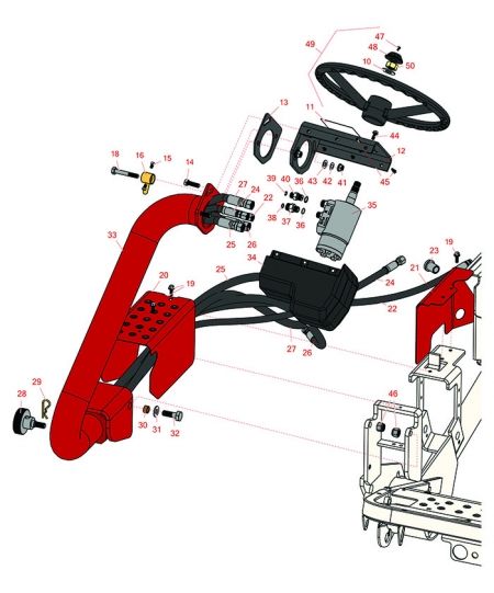 3150-Q Steering Arm